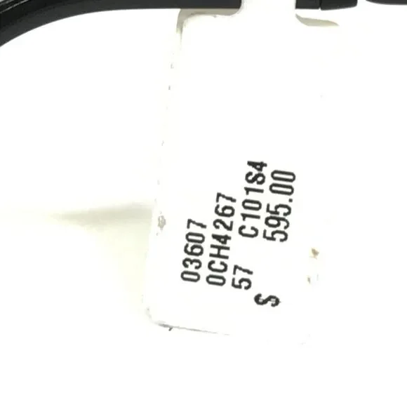 CHANEL Sunglasses 4267 c.101/S4 Black Cat Eye Frames with Black Lenses - Picture 10 of 13